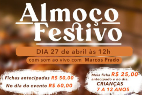 Almoço festivo alusivo aos 49 anos de Nova Santa Rosa acontecerá no dia 27 abril