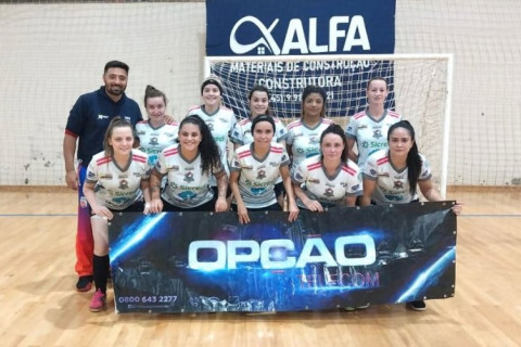 Nova Santa Rosa estreia hoje pela Copa Amop Futsal Feminino