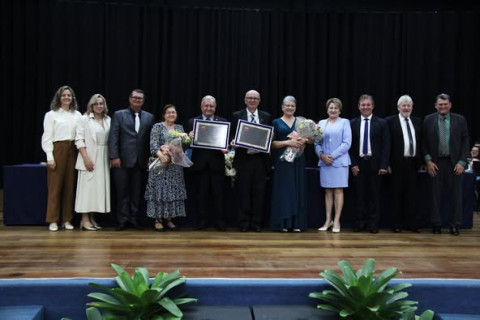 Pastores Vilson Wutzke e Ivo Köhn são os novos cidadãos honorários de Nova Santa Rosa