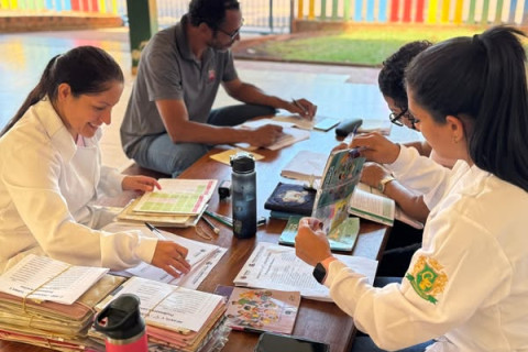 Prefeitura de Nova Santa Rosa faz ação nas escolas para atualizar cadernetas de vacinação