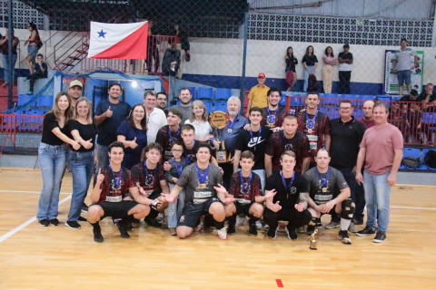 Conhecidas as equipes campeãs do Campeonato Municipal de Futsal de Nova Santa Rosa